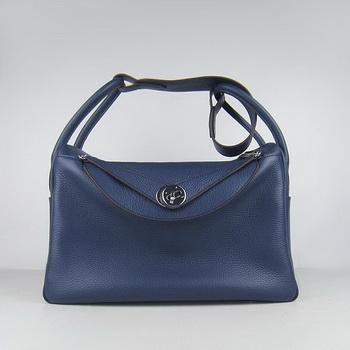 HLN34CMDBS02 Hermes Lindy 34CM Dark Blue (argento)